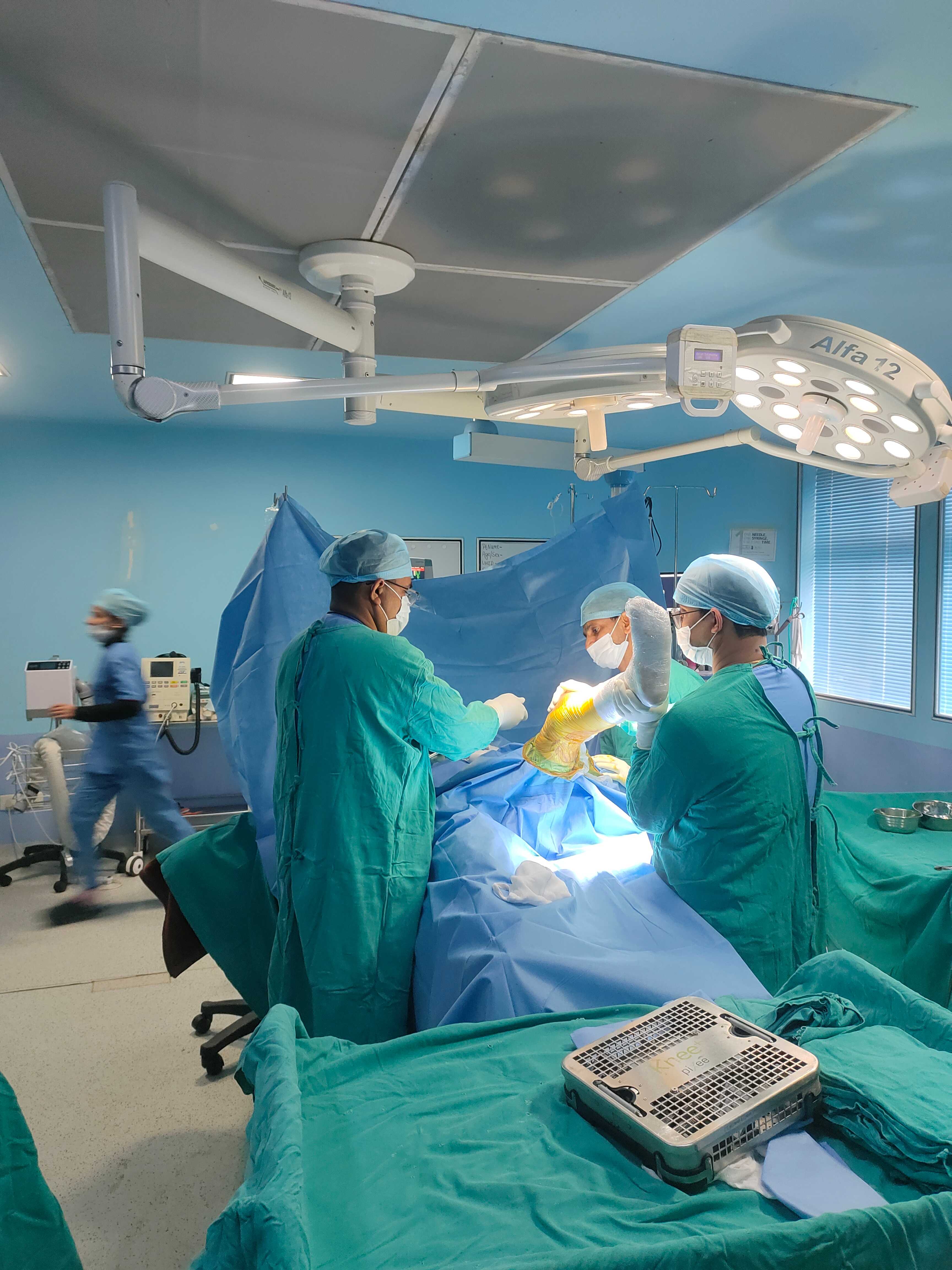 Prakash Hospital Noida orthopaedic care facility and patient ward 14