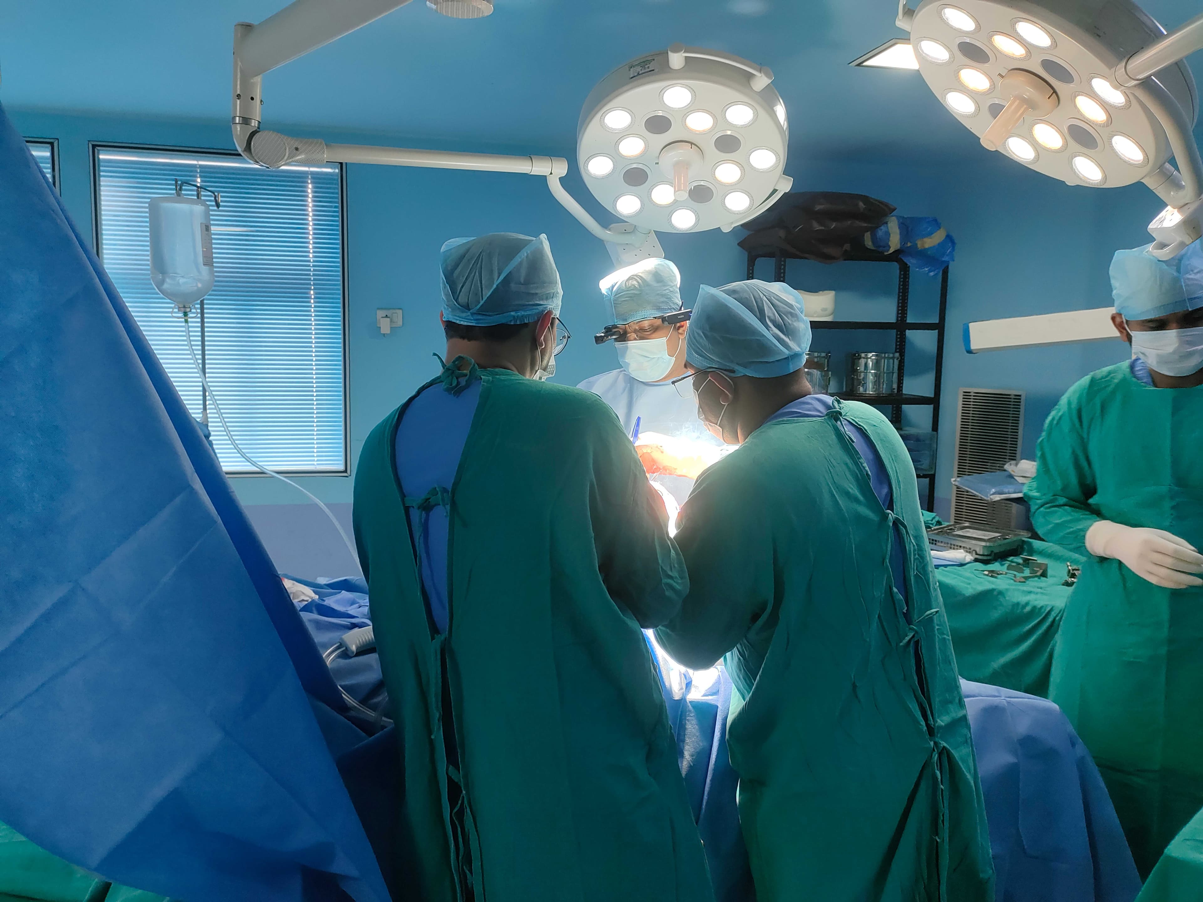 Prakash Hospital Noida orthopaedic care facility and patient ward 43